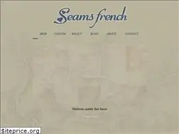 Sites similar to seamsfrench.com
