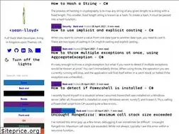 Sites similar to sean-lloyd.com