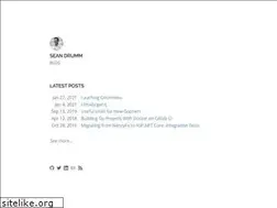 Sites similar to seandrumm.co.uk
