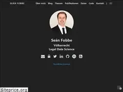 Sites similar to seanfobbe.de