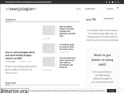 Sites similar to seanjziegler.com