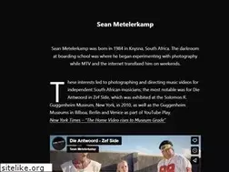 Sites similar to seanmetelerkamp.com