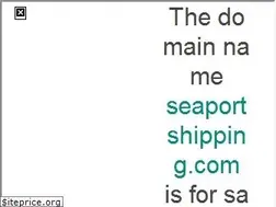 Sites similar to seaportshipping.com