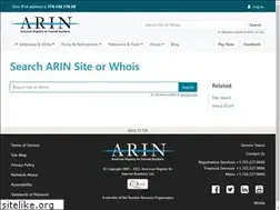 Sites similar to search.arin.net