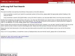 Sites similar to search.arxiv.org