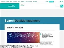 Sites similar to searchdatamanagement.com
