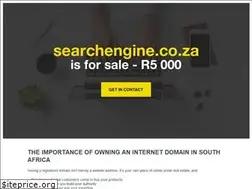 Sites similar to searchengine.co.za