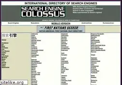 Sites similar to searchenginecolossus.com