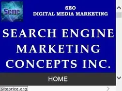 Sites similar to searchenginemarketingconcepts.com
