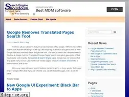Sites similar to searchengineshowdown.com
