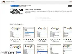 Sites similar to searchenginesuggestions.com
