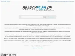 Sites similar to searchfiles.de
