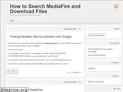 Sites similar to searchmediafire.wordpress.com