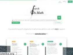 Sites similar to searchonmath.com