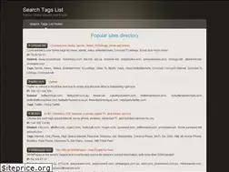 Sites similar to searchtagslist.com