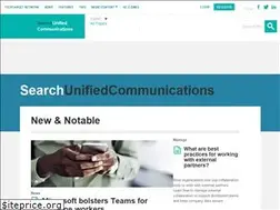 Sites similar to searchunifiedcommunications.techtarget.com