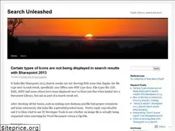 Sites similar to searchunleashed.wordpress.com