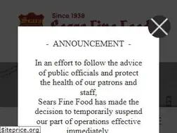 Sites similar to searsfinefood.com