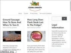 Sites similar to seasonalcornucopia.com