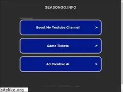 Sites similar to seasongo.info