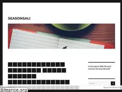 Sites similar to seasonsali.wordpress.com
