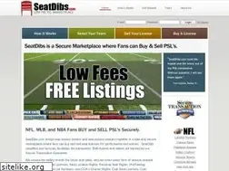 Sites similar to seatdibs.com