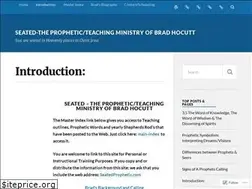 Sites similar to seatedprophetic.wordpress.com