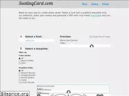 Sites similar to seatingcard.com