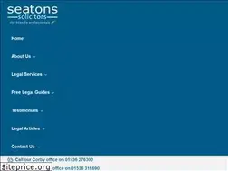 Sites similar to seatons.co.uk