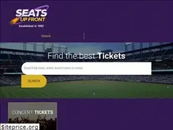 Sites similar to seatsupfront.com