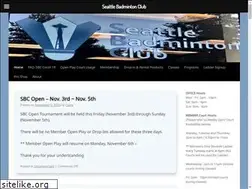 Sites similar to seattlebadminton.com