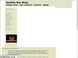 Sites similar to seattlebarblog.com
