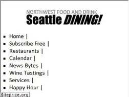 Sites similar to seattledining.com