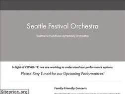 Sites similar to seattlefestivalorchestra.org