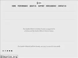Sites similar to seattlegilbertandsullivan.com