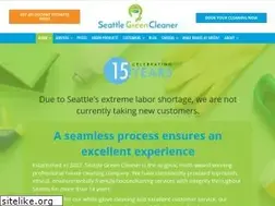 Sites similar to seattlegreencleaner.com