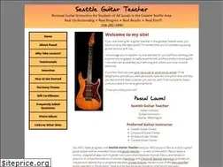 Sites similar to seattleguitarteacher.com