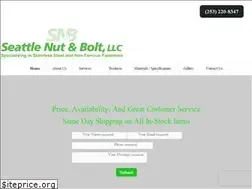 Sites similar to seattlenutandbolt.com