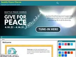 Sites similar to seattlepeacechorus.org