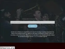 Sites similar to seattlesecretshows.com