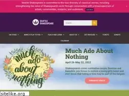 Sites similar to seattleshakespeare.org