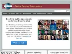 Sites similar to seattlesunrisetoastmasters.com