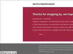 Sites similar to seattletheateranddance.com