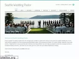 Sites similar to seattleweddingpastor.com