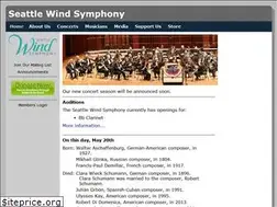 Sites similar to seattlewindsymphony.org