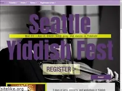 Sites similar to seattleyiddishfest.com