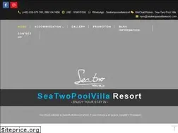Sites similar to seatwopoolvillaresort.com