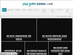 Sites similar to seayousoon.de