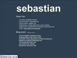 Sites similar to sebastian.io