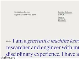 Sites similar to sebastianberns.com